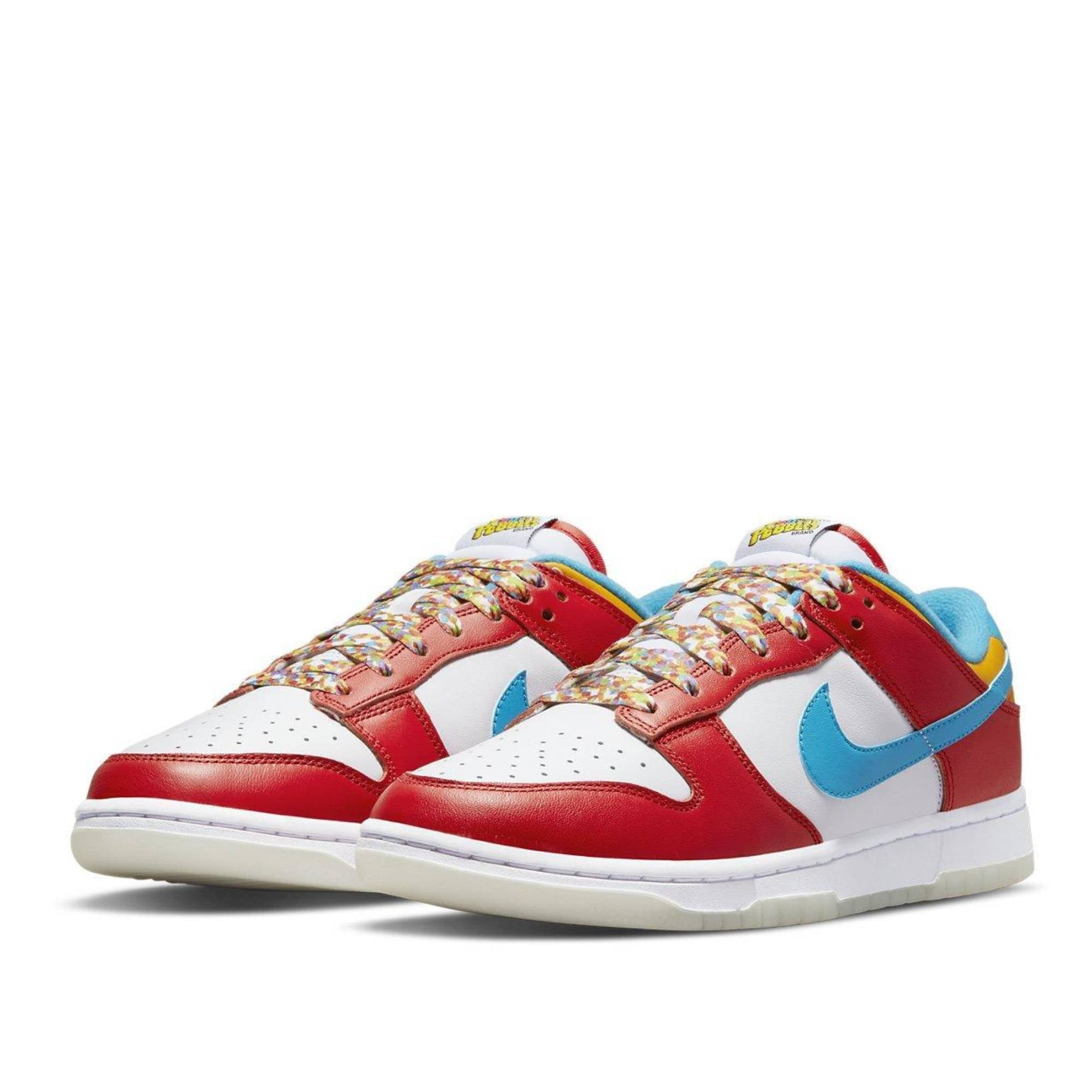 Nike Dunk Low Qs X Lebron James ’Fruity Pebbles’ M Us 7 / W 8.5 Sneakers